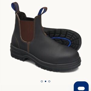 Blundstone Women's Steel Toe Chelsea Boots